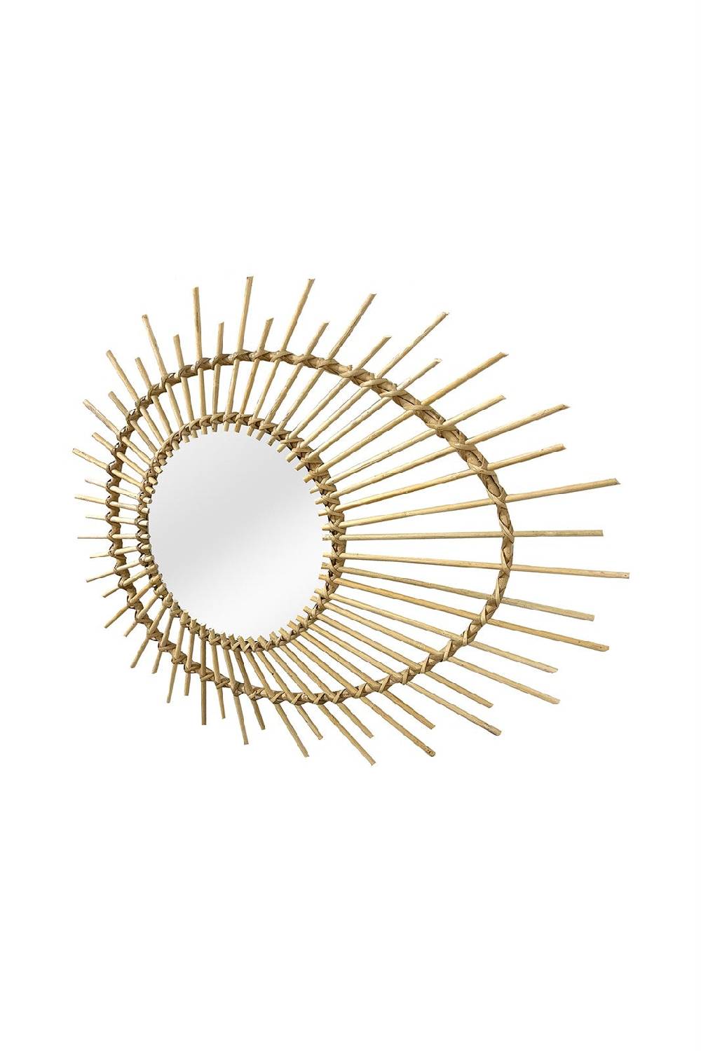 Kayoom Rattan Spiegel Aina 125 Riesige Ersparnisse