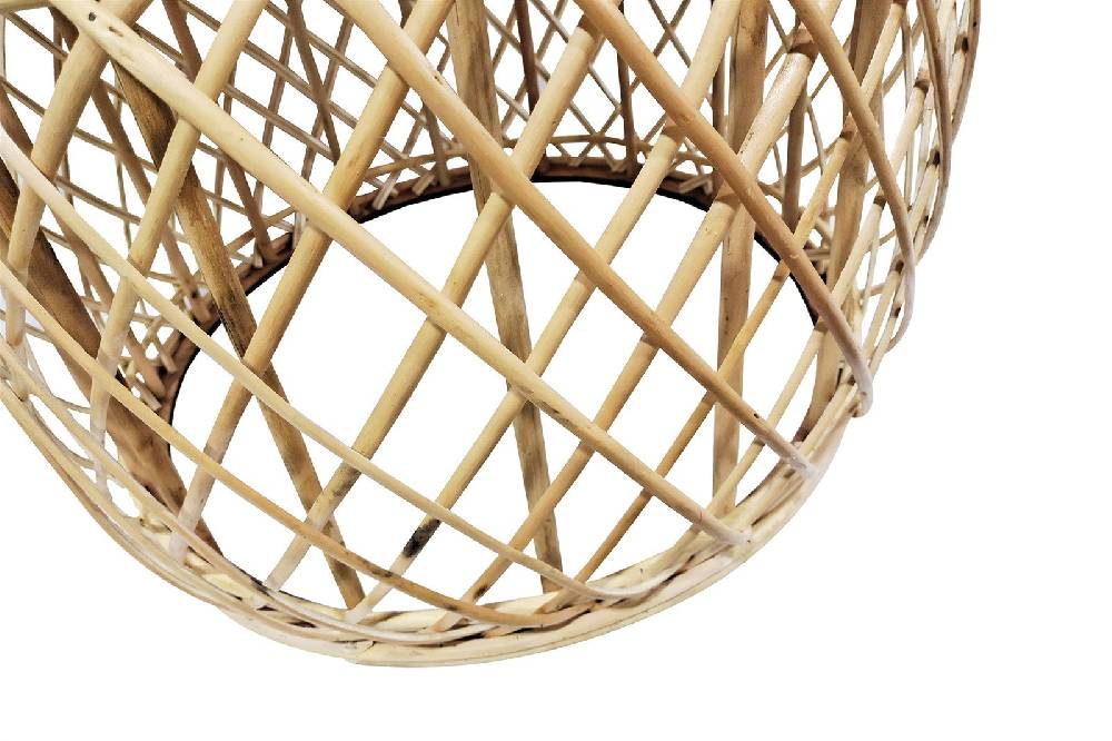 Kayoom Rattan Tisch Massa 125 Kostenlose Rückgabe