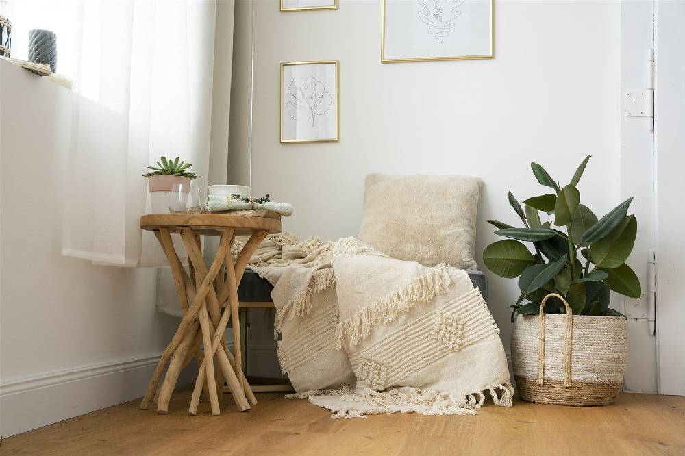 Kayoom Decke Bohist 125 Natural Nur für heute