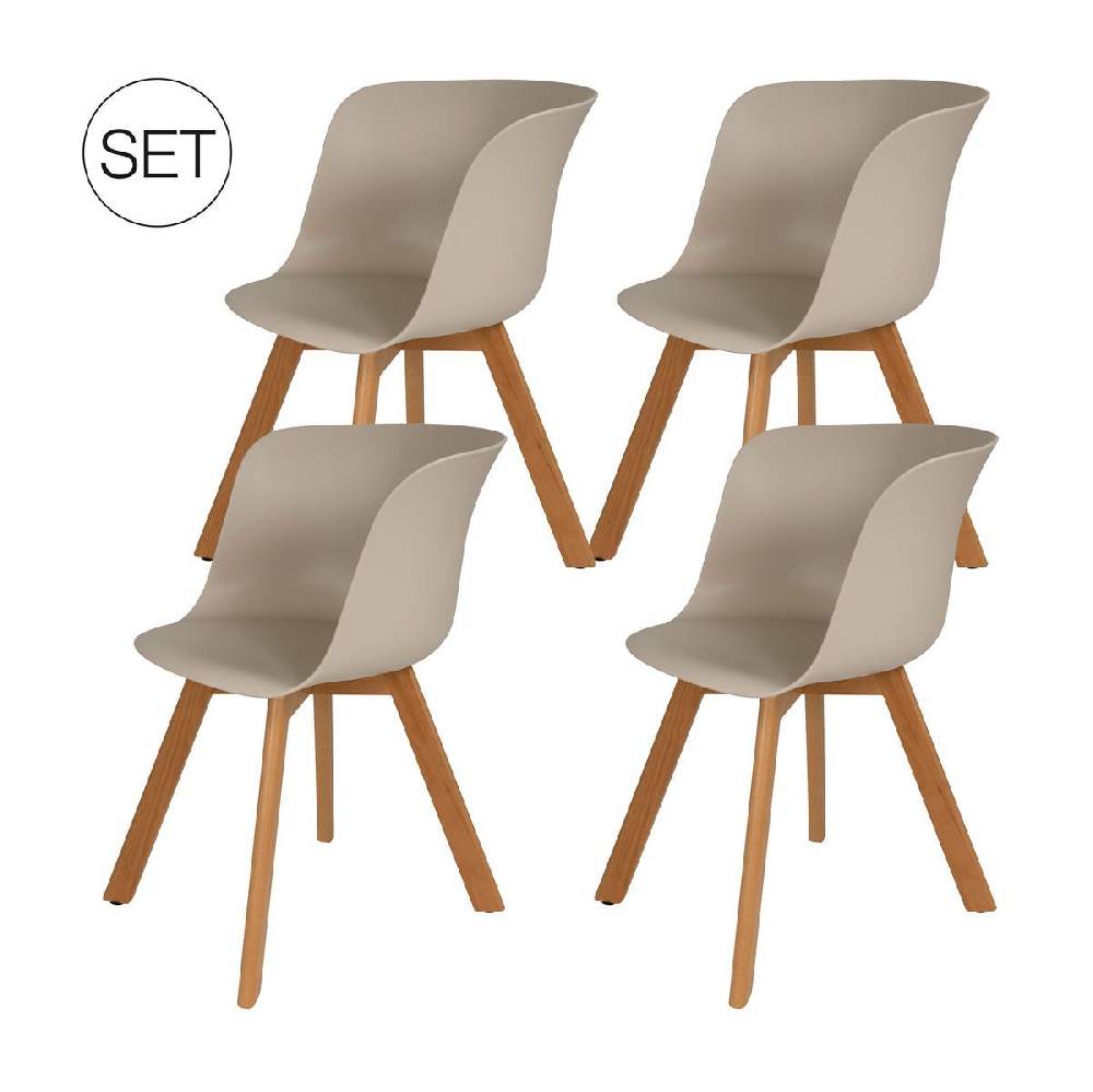Kayoom Stuhl Chris 110 4er-Set Fabrikpreis