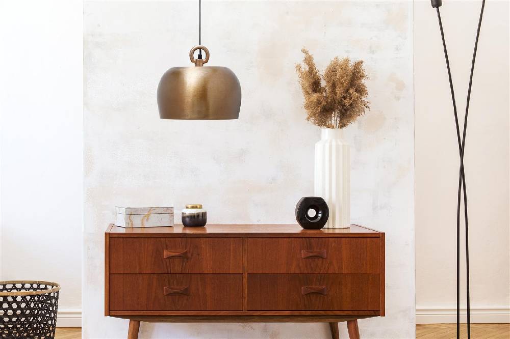 Kayoom Hängelampe Art Deco 225 Kupfer 50% Rabatt mit kostenlosem Versand