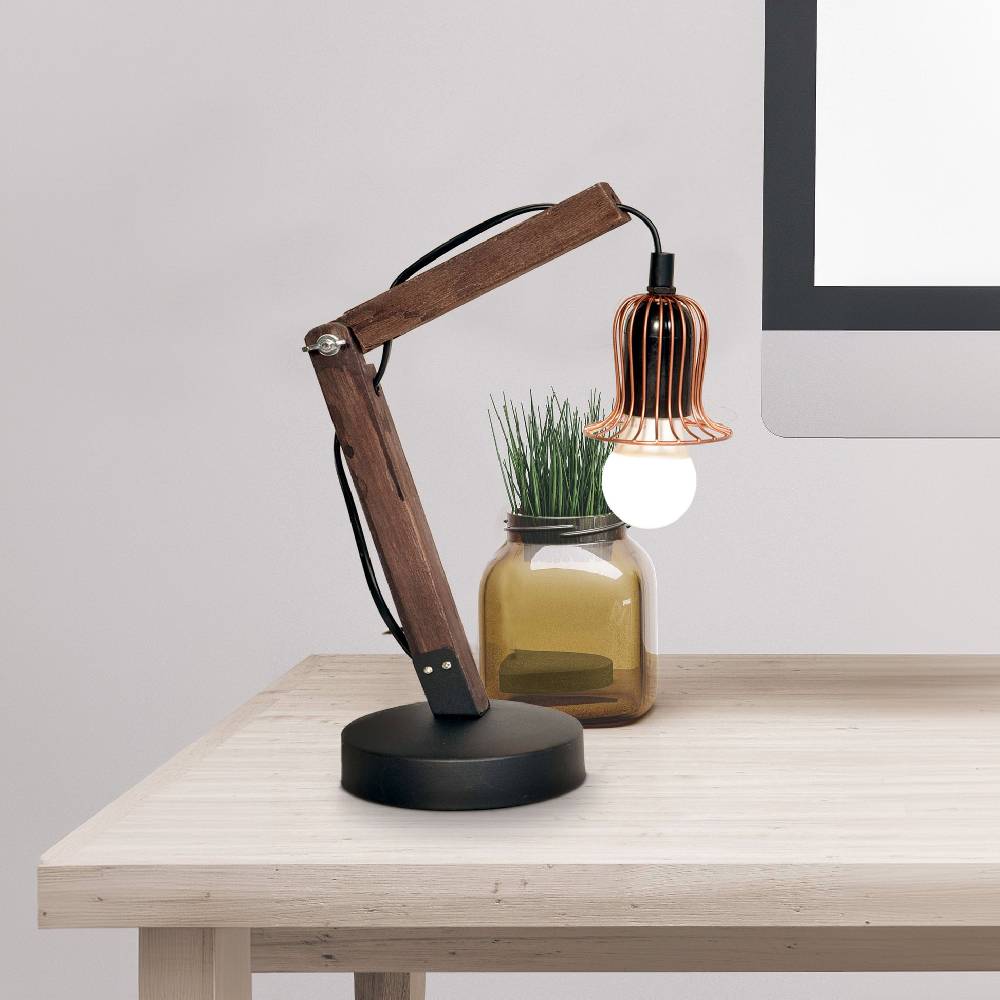 Kayoom Tischlampe Rossa II Kupfer Zeitlich begrenztes Angebot