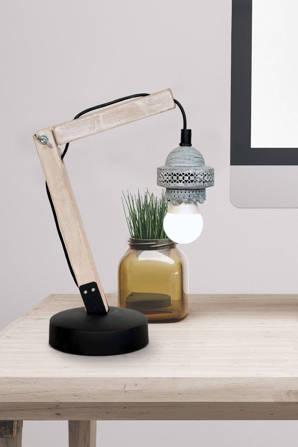 Kayoom Tischlampe Rossa VI Große Rabatte