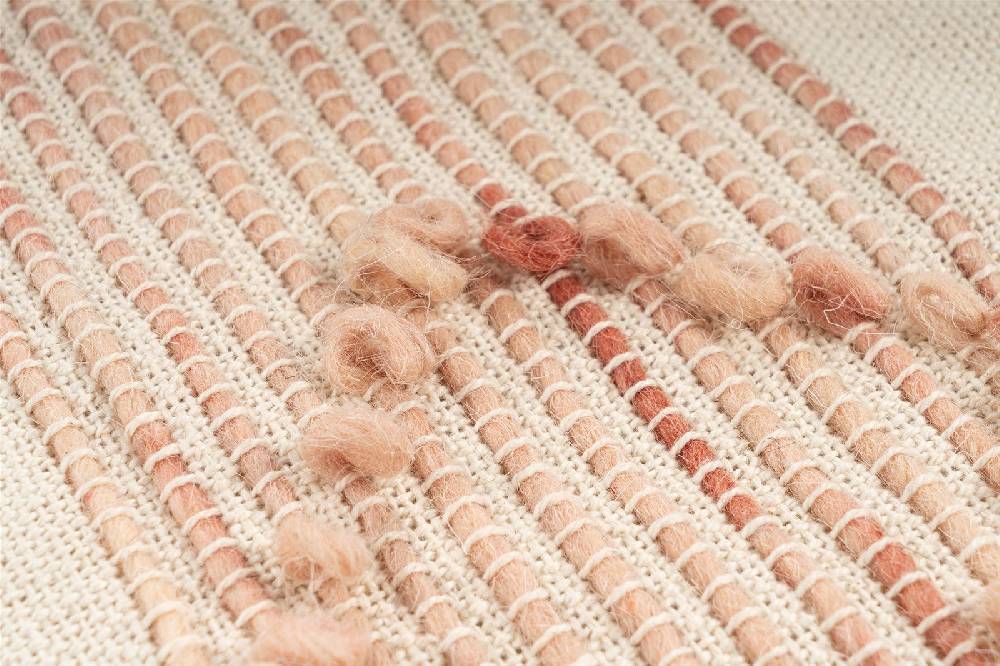 Kayoom Decke Bohist 225 Rosa / Creme Begrenzte Freigabe