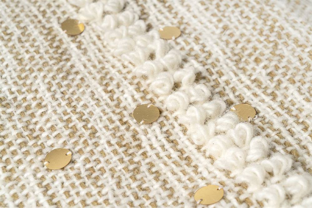 Kayoom Decke Bohist 425 Creme / Khaki JETZT KAUFEN