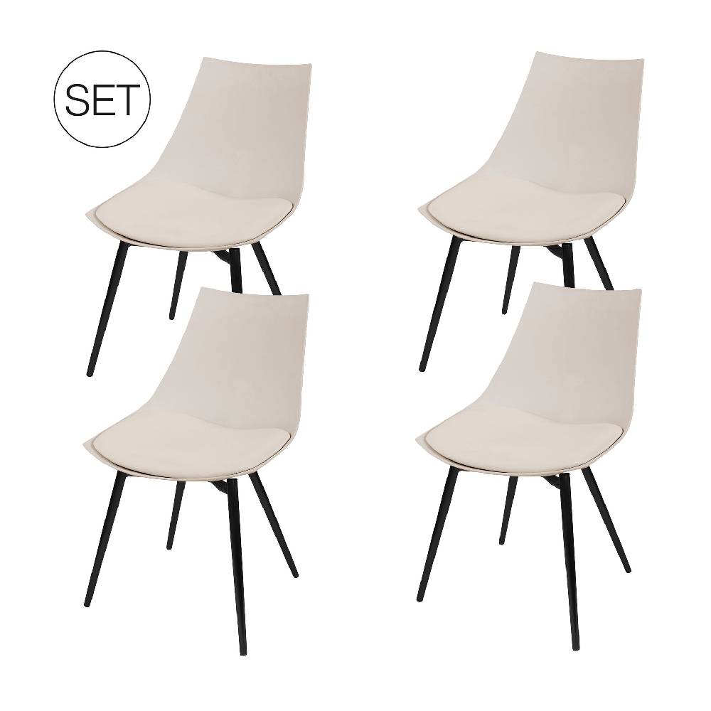 Kayoom Stuhl Dakota 410 4er-Set Super Rabatt
