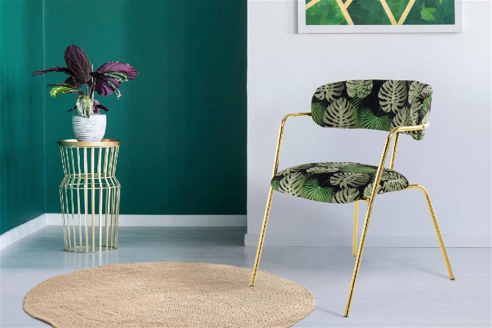 Kayoom Stuhl Forest 625 2er-Set Multi / Grün Online