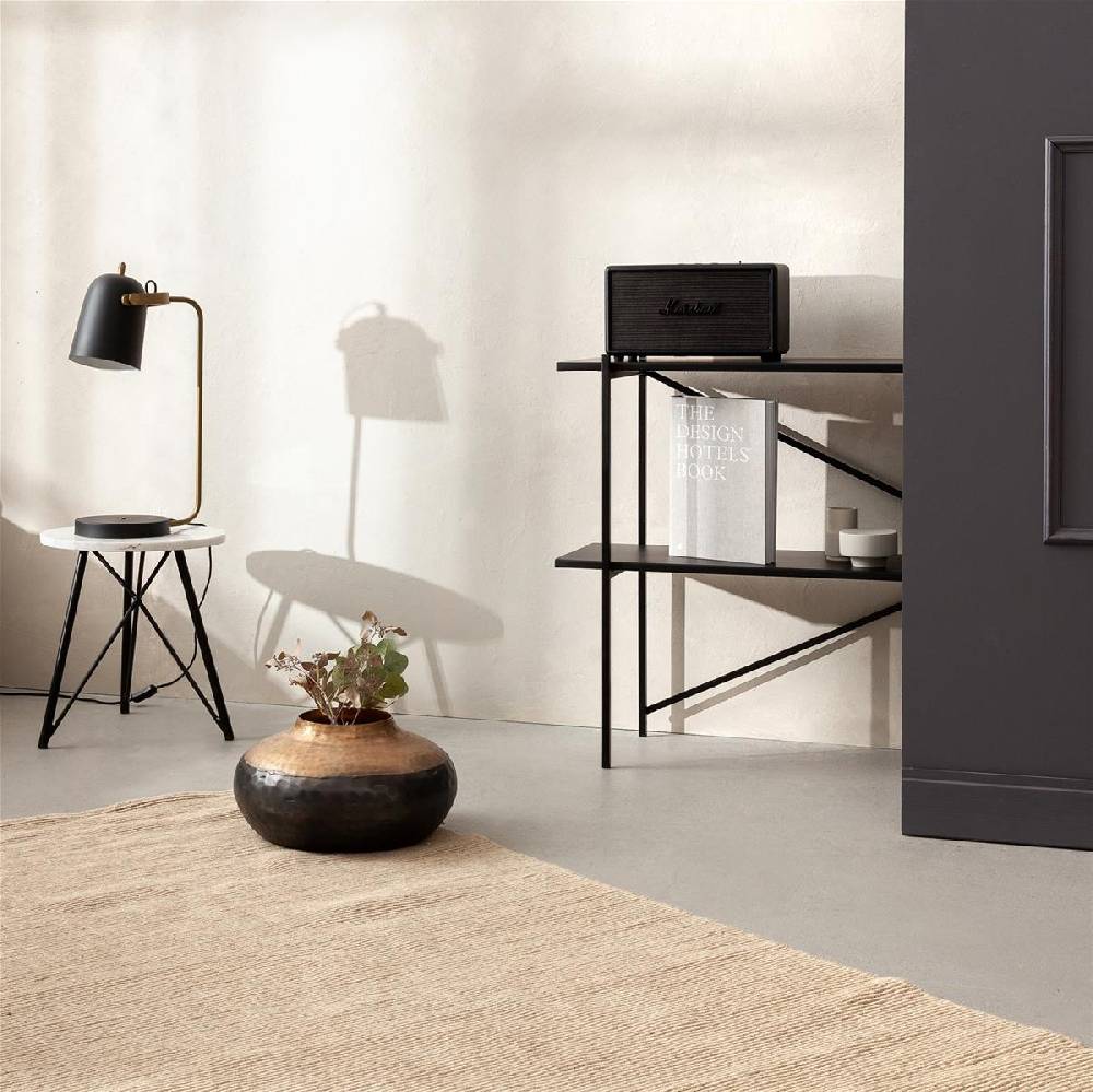 Kayoom Tischleuchte - Tischlampe Caroline 387 Schwarz Kostenloser Versand international