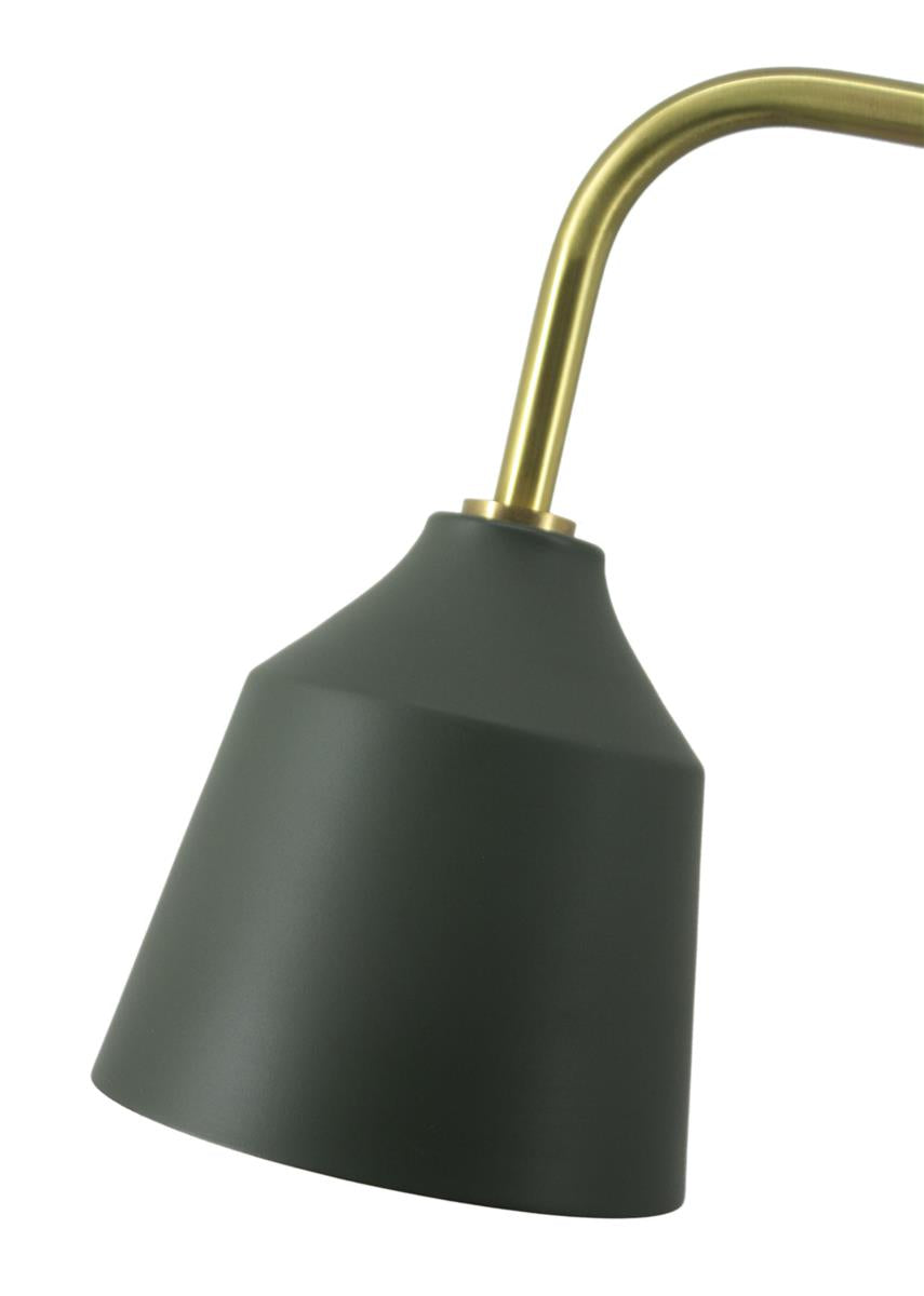 Kayoom Tischleuchte - Tischlampe Carisa 287 Army Grün zollfrei
