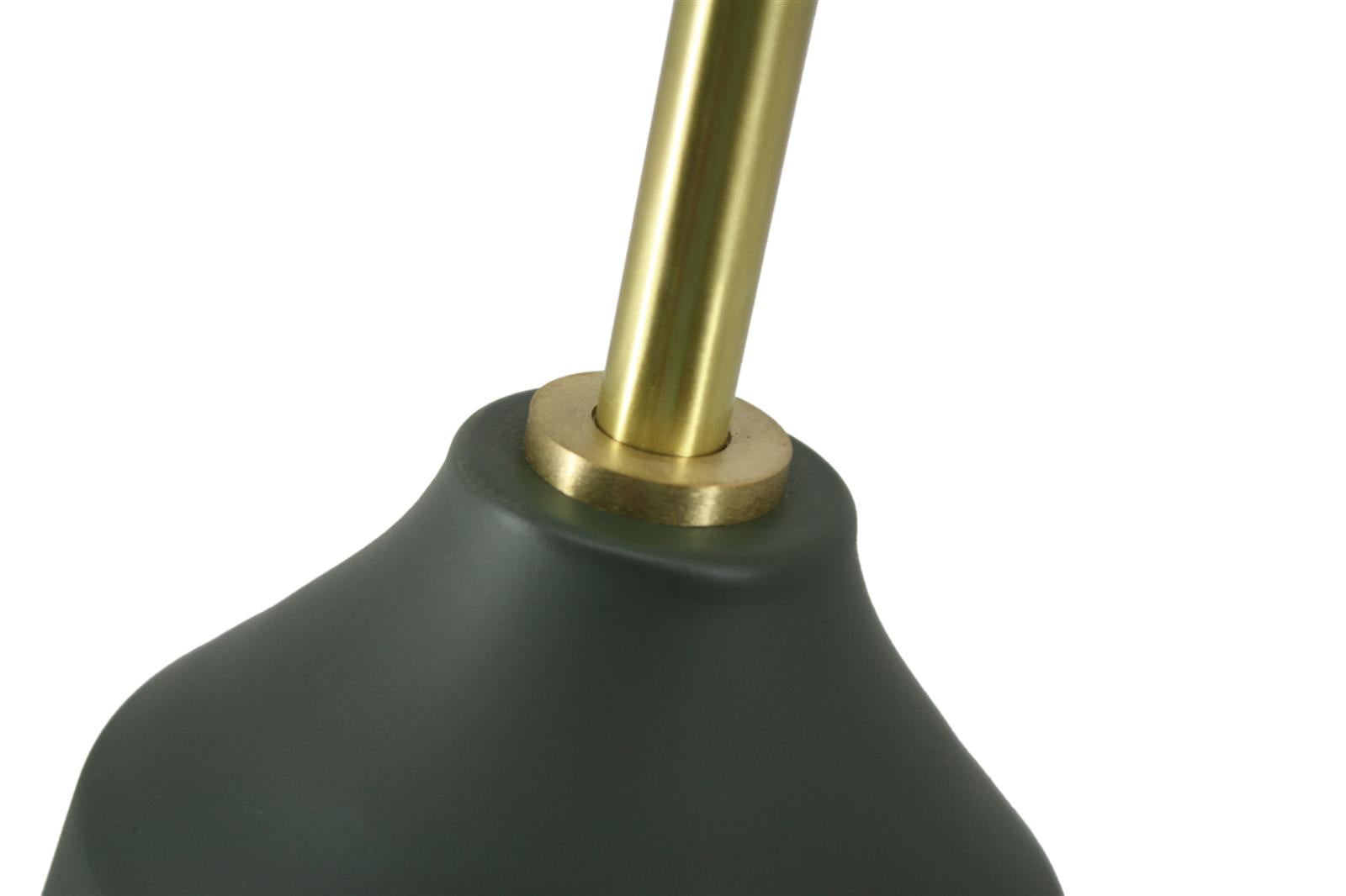 Kayoom Tischleuchte - Tischlampe Carisa 287 Army Grün zollfrei