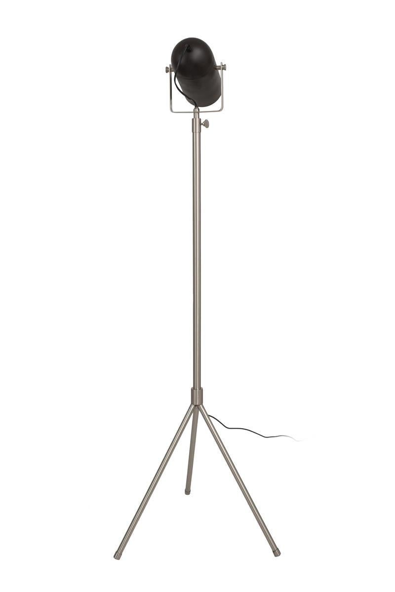 Kayoom Stehlampe Celeste 425 Schwarz / Silber Versandkostenfrei