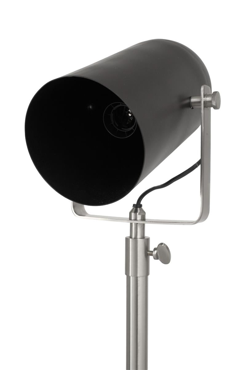 Kayoom Stehlampe Celeste 425 Schwarz / Silber Versandkostenfrei
