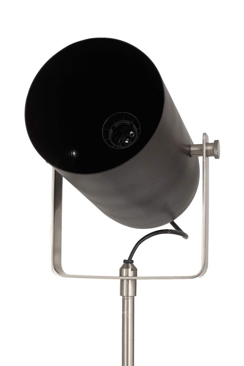 Kayoom Stehlampe Celeste 425 Schwarz / Silber Versandkostenfrei