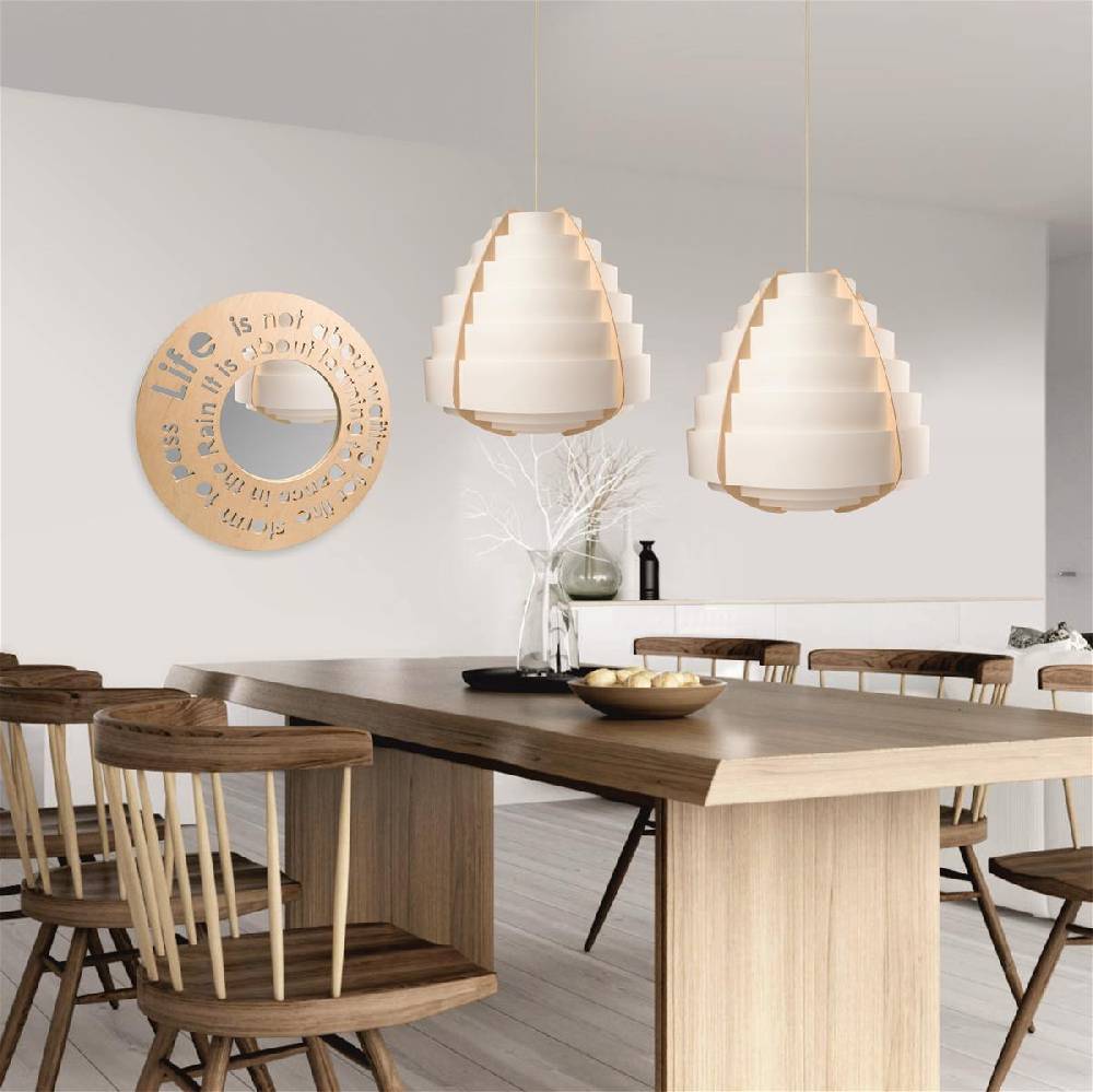 Kayoom Design-Hängelampe - Hängelampe Soleil 110 Weiß Osterangebot