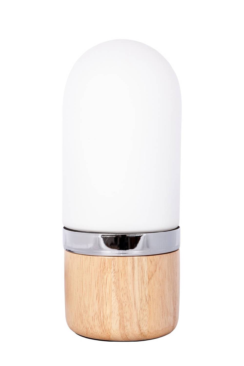 Kayoom Tischlampe Ganro 400 Weiß / Holz Lagerräumung