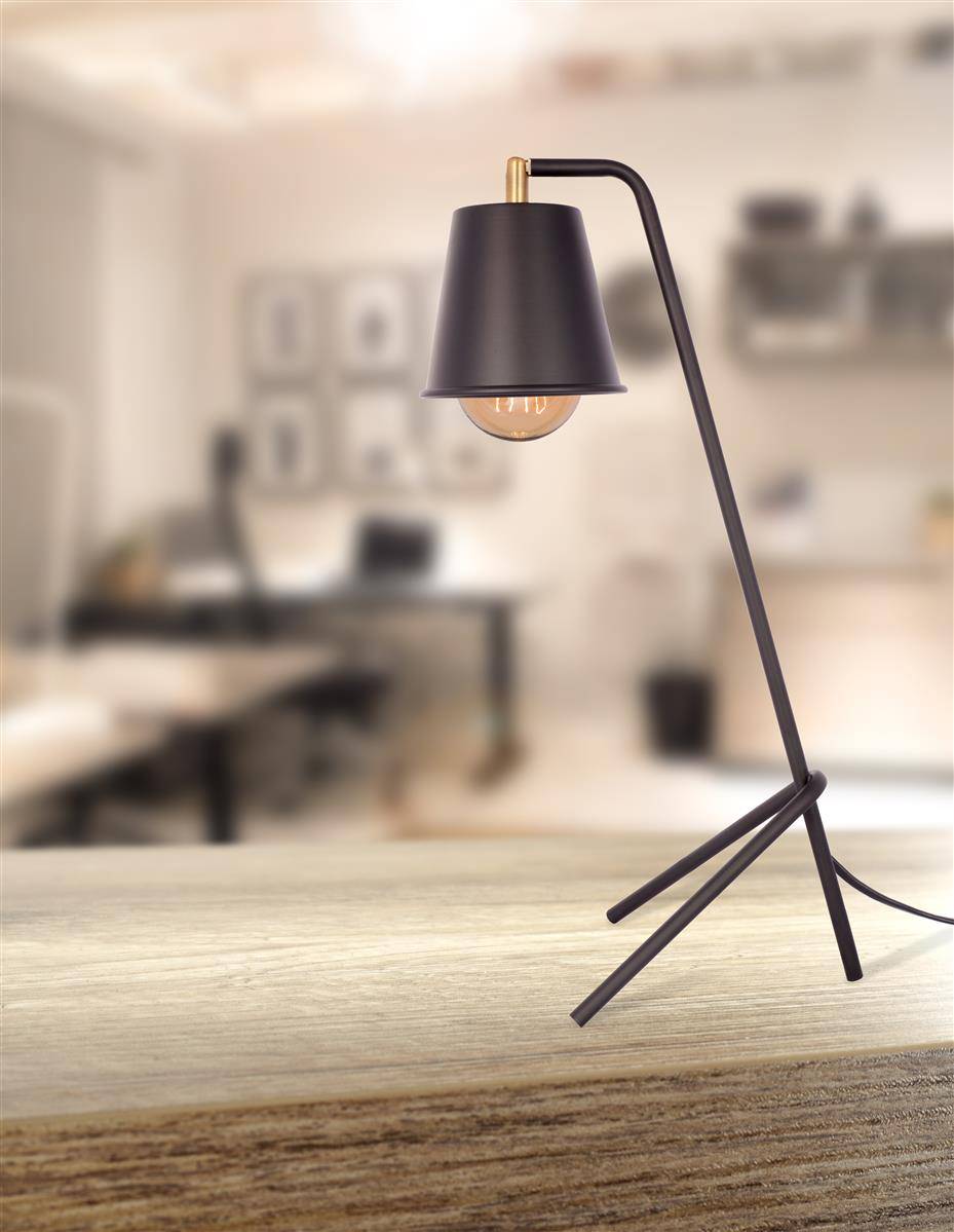 Kayoom Tischlampe Mariti 1110 Schwarz Kauf eins, bekomm eins gratis