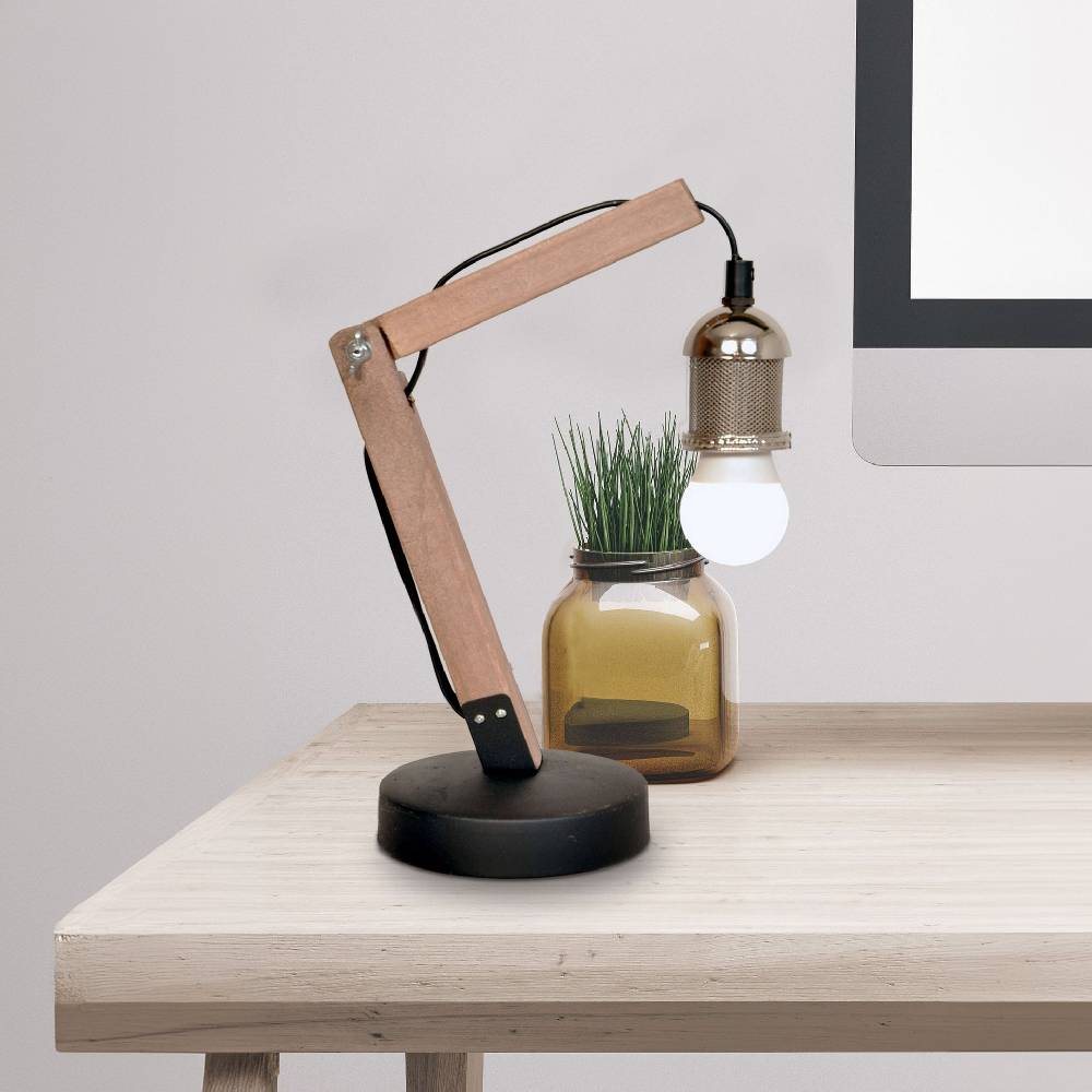Kayoom Design-Tischlampe - Tischlampe Rossa I Silber Black Friday