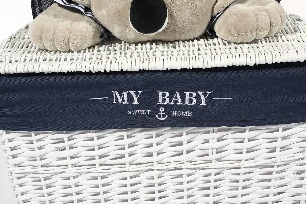 Kayoom Korb-Set Koala 200 Blau / Weiß Kostenlose Rückgabe