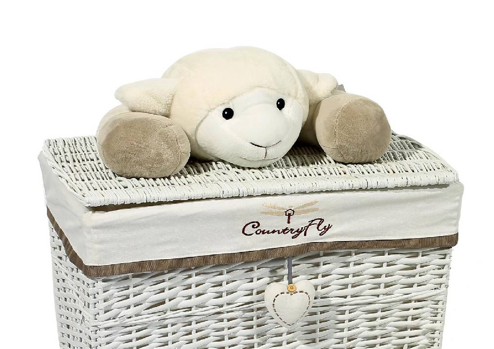 Kayoom Korb-Set Sheep I 202 Grau / Weiß Letzte 3 Tage