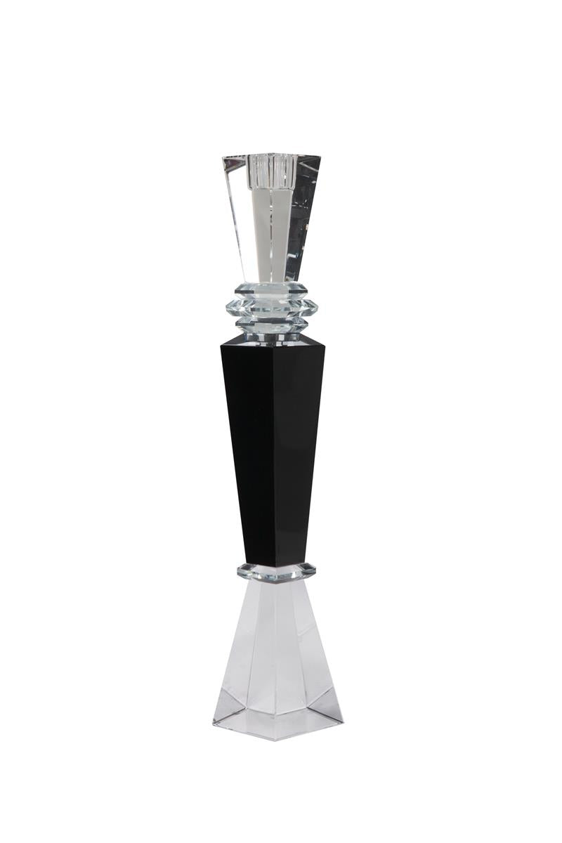 Kayoom Kerzenhalter Lavenda I 110 Glas / Schwarz Zeitbegrenzte Promotion
