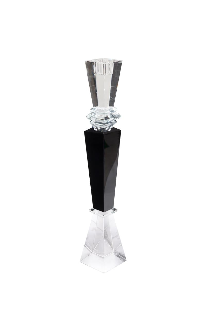Kayoom Kerzenhalter Lavenda I 110 Glas / Schwarz Zeitbegrenzte Promotion