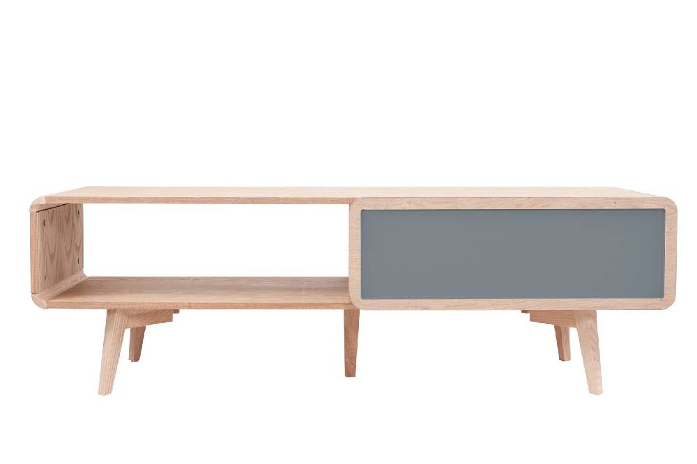 Kayoom Fernsehtisch/Sideboard - TV-Tisch Addison I Esche / Grau Im Verkauf