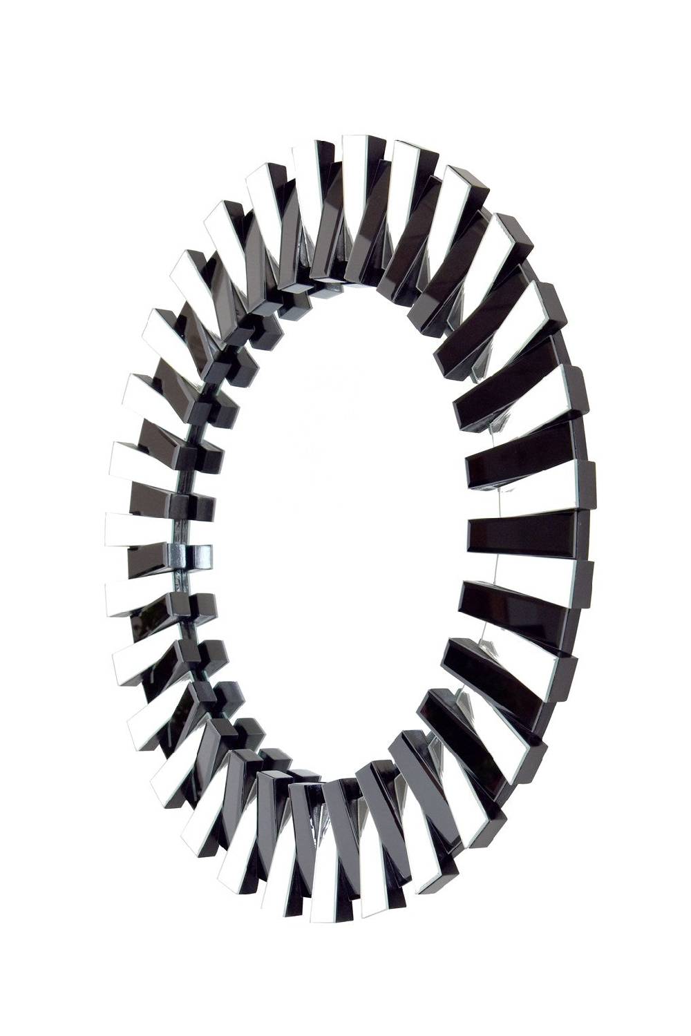 Kayoom Wandspiegel Apollon 910 Silber / Schwarz Limitierter Zeitrabatt