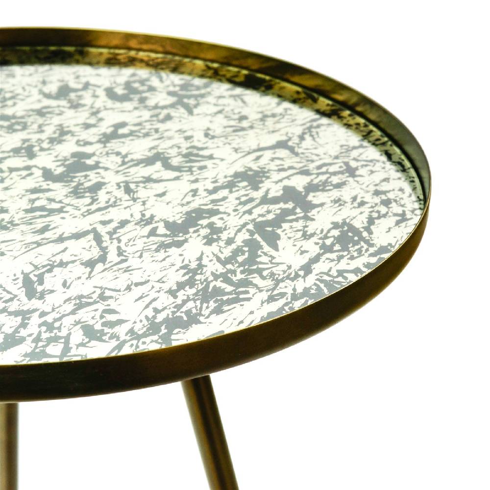 Kayoom Design-Tischchen - Beistelltisch Union 210 Multi / Antik Glas Black Friday
