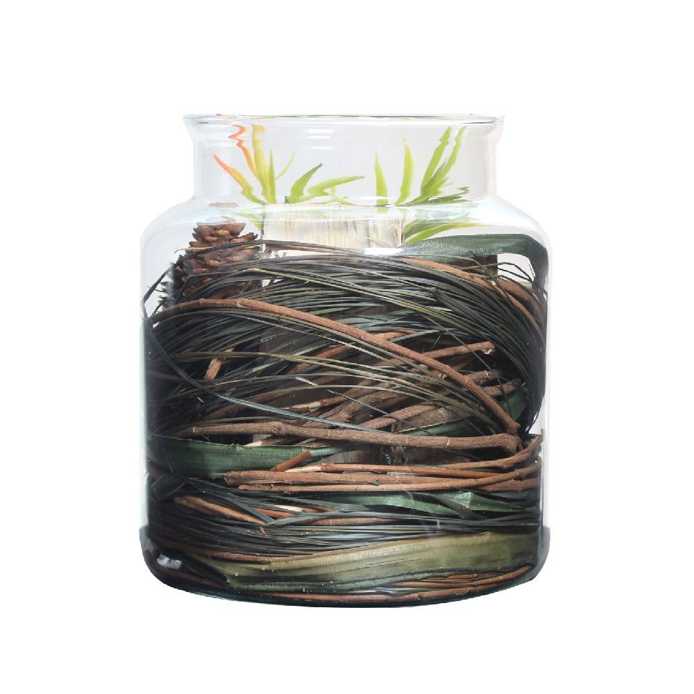 Kayoom Dekoglas Flora 810 Natural Neueste Mode