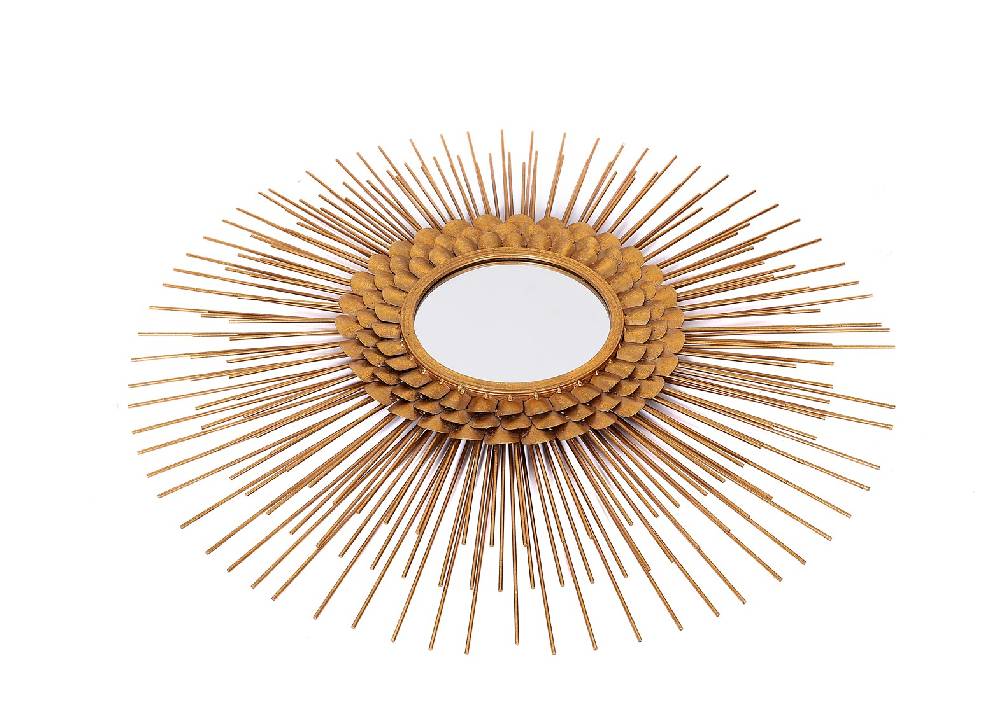 Kayoom Metall Wandspiegel Augustus 115-N Gold Bestseller