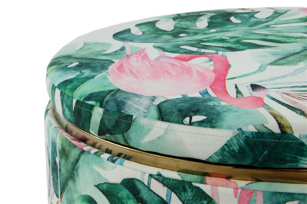 Kayoom Hocker Forest 425 Multi / Grün Saisonale Angebote