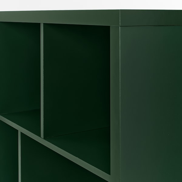 KALLAX Regal, dunkelgrün, Zeitlich begrenztes Angebot