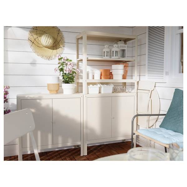 KOLBJÖRN Schrank drinnen/draußen, beige, zollfrei