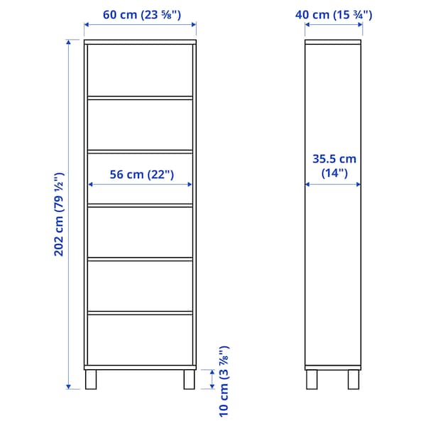 BESTÅ Schrankeinheit, weiß, Osterangebot
