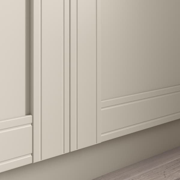 PAX / FLISBERGET Kleiderschrank, weiß/hellbeige, Letzte 2 Tage
