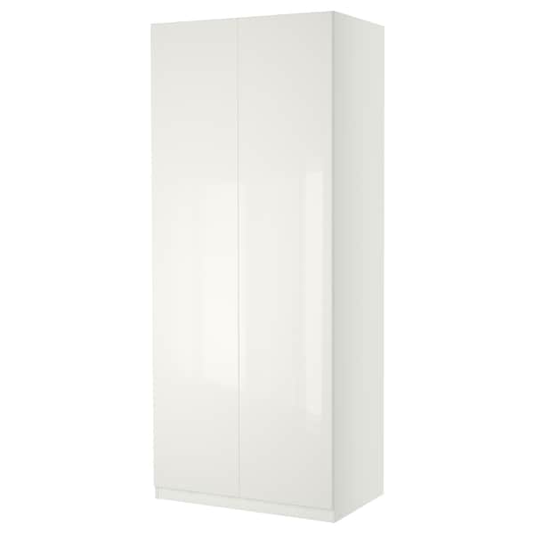 PAX / FARDAL Schrankkombination, weiß/Hochglanz/weiß, Speichern exportieren