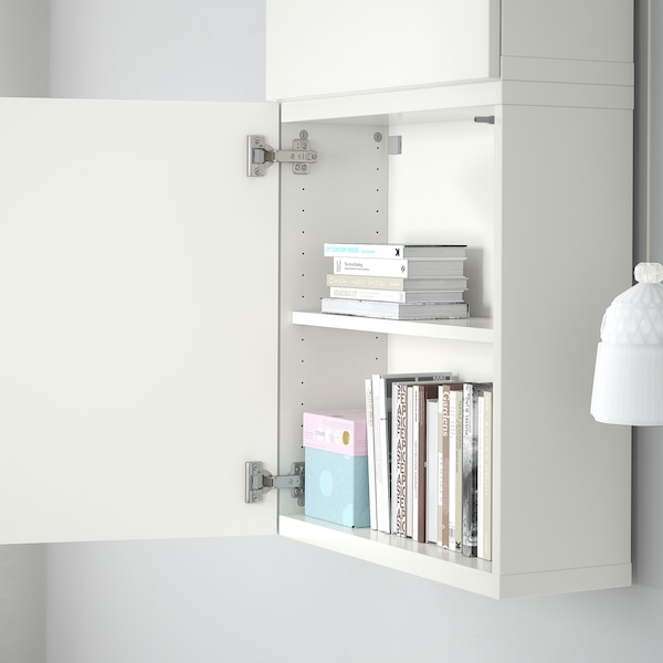 BESTÅ Wandschrank mit 2 Türen, weiß/Lappviken weiß, Im Verkauf