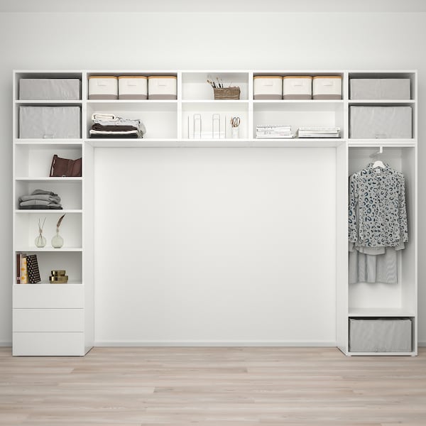 PLATSA Klschrank/8 Türen+3 Schubl., weiß/Fonnes Sannidal, Muttertagsangebot