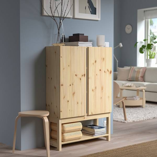 IVAR Regal mit Schrank, Kiefer, Letzte 2 Tage