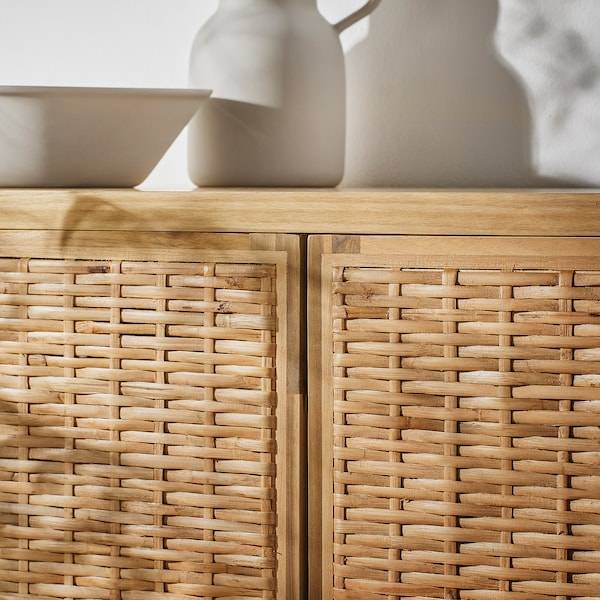 FRYKSÅS Schrank, Rattan, Rabatte dieses Monats