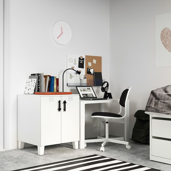 SMÅSTAD / PLATSA Schrank, weiß weiß/1 Boden, Kauf eins, bekomm eins gratis