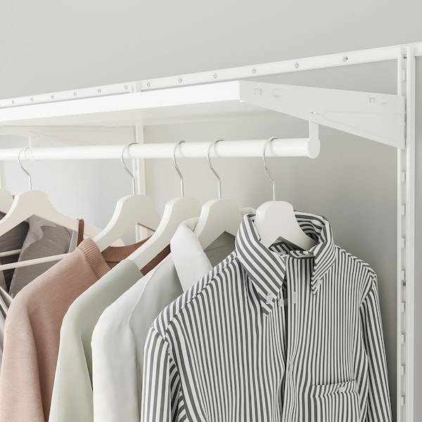 SKYTTA / BOAXEL Kleiderschrank+Schiebetüren begehb., Aluminium/Auli Spiegelglas, Bis zu 60% Rabatt