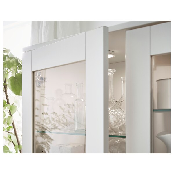 BRIMNES Vitrine, weiß, Angebote