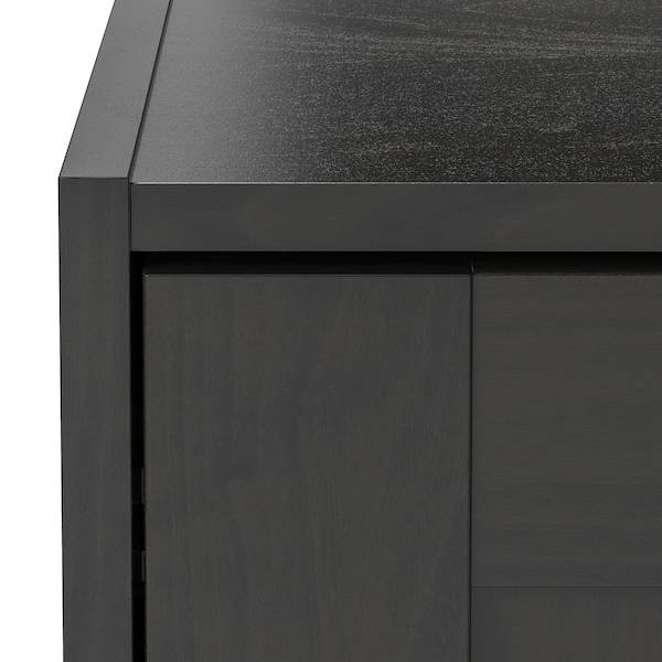 RAKKESTAD Schrank mit 2 Türen, schwarzbraun, Großer Ausverkauf