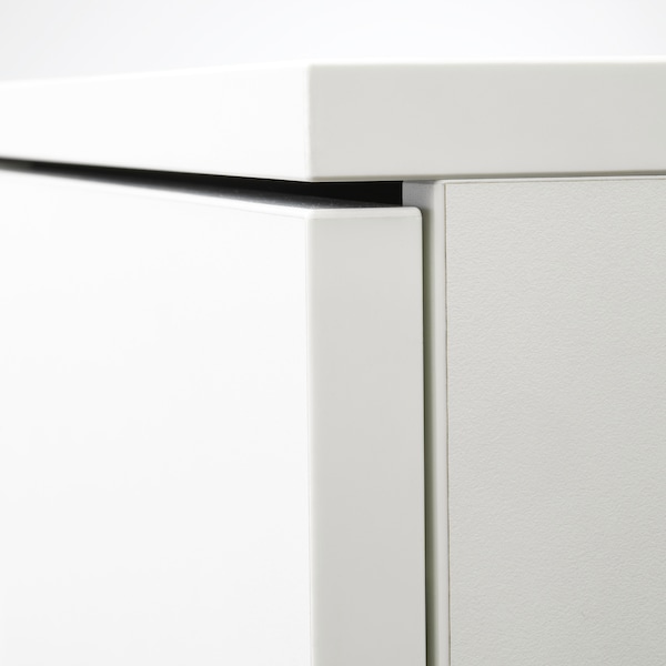 GALANT Schrank mit Türen, weiß, Lagerräumung