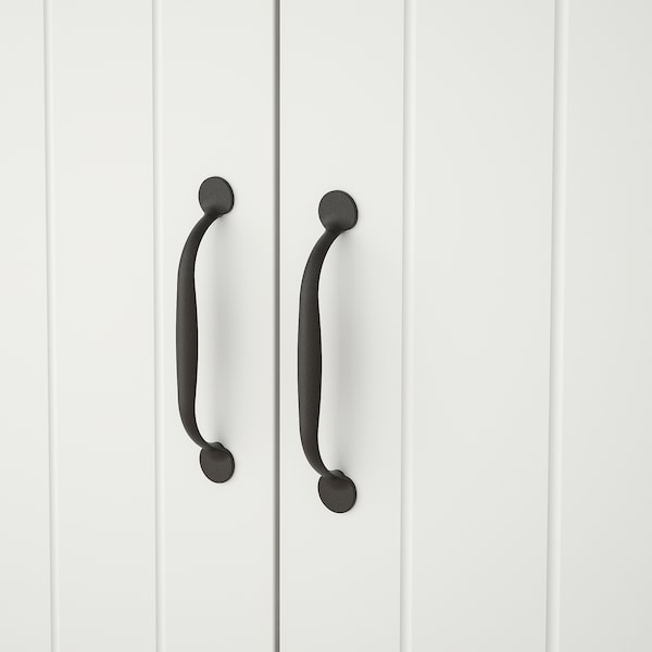 SKRUVBY Sideboard, weiß, Kauf eins, bekomm eins gratis