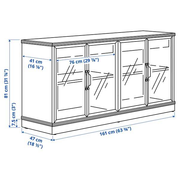 LANESUND Sideboard, graubraun, Tägliche Deals