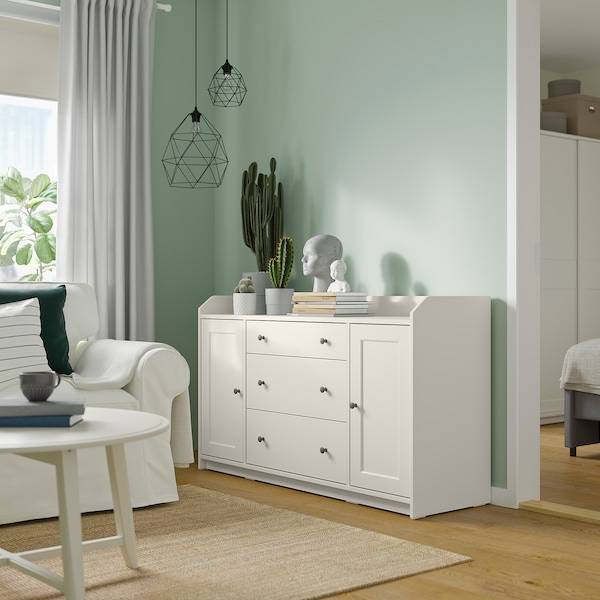 HAUGA Sideboard, weiß, Wochenangebot