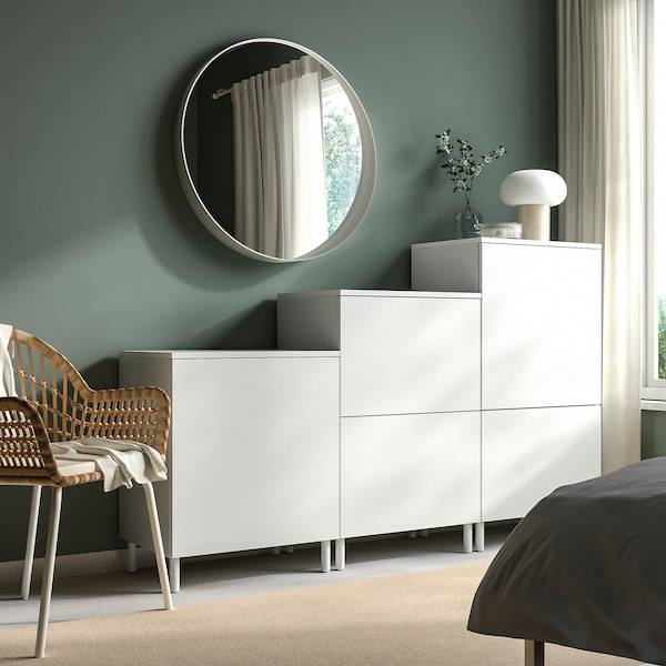 PLATSA Schrank, weiß/Fonnes weiß, Angebote