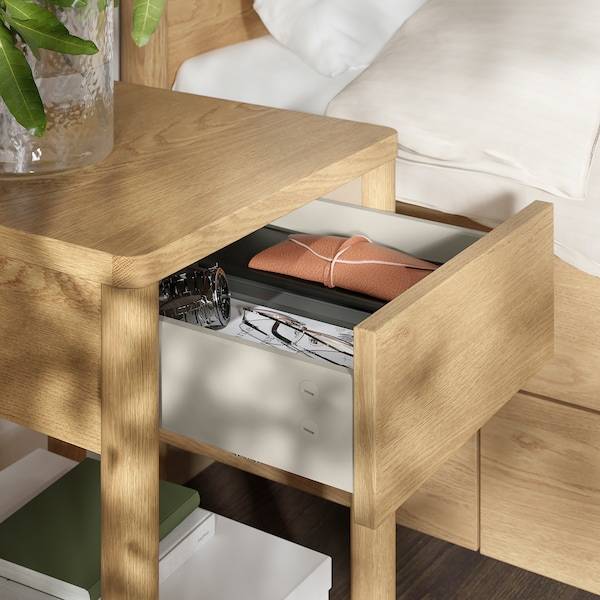 TONSTAD Ablagetisch, Eichenfurnier, im Angebot